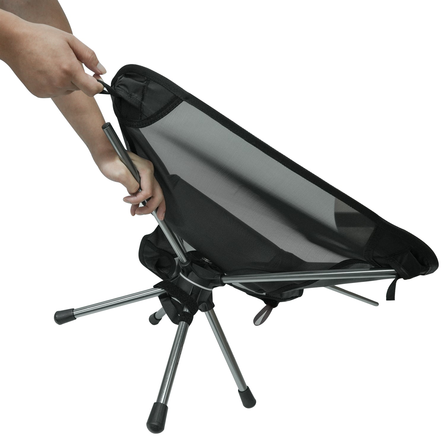 LunarSpin 360° Rotating Folding Stool