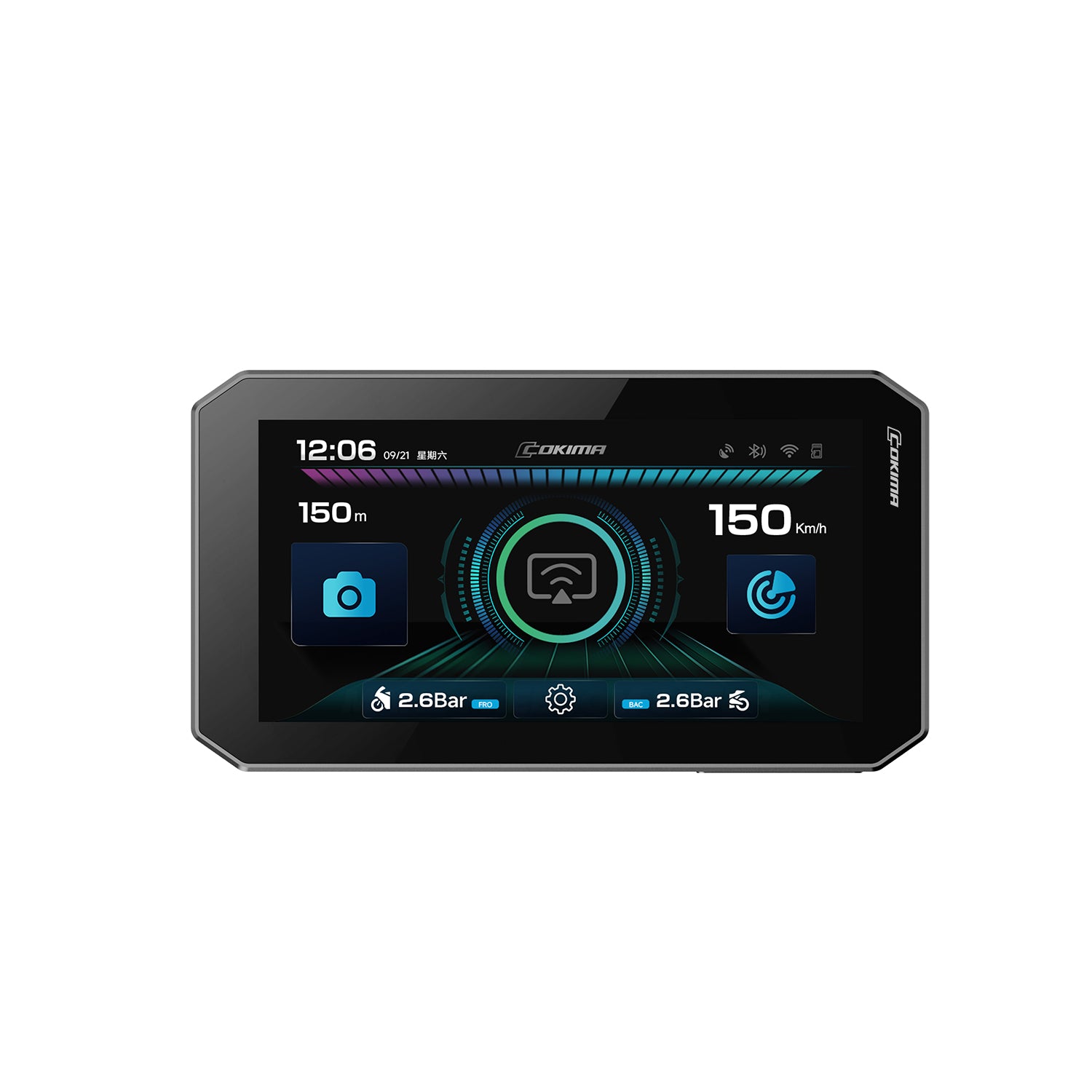 CK3-PLUS: Pathfinder MotoNav AI® -mmWave Radar Navigation System