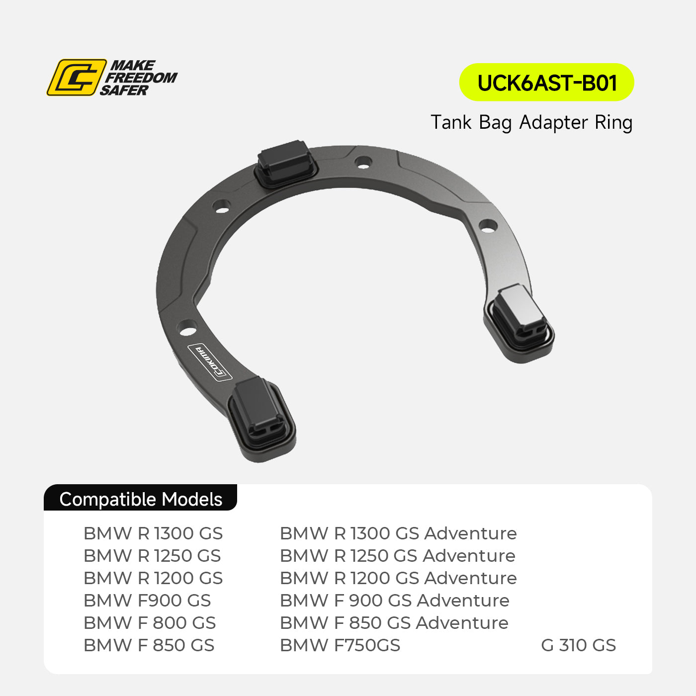 CK6-AST Motorcycle Magnetic Fuel Tank Bag