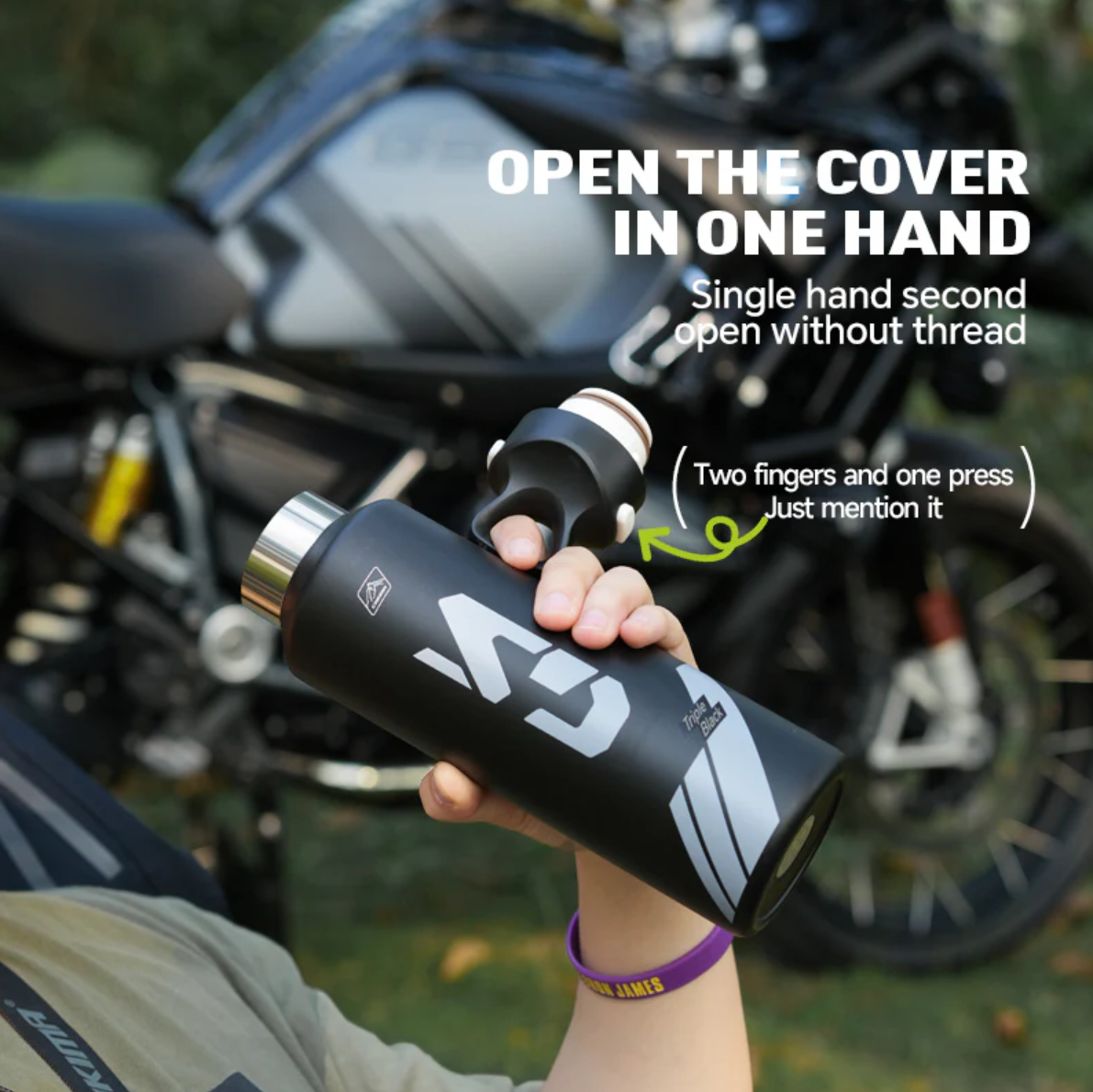The Importance of Nutrition and Hydration for Endurance Riders, Our Adventure ThermoBottle Keeps Your Fluids Perfectly Chilled