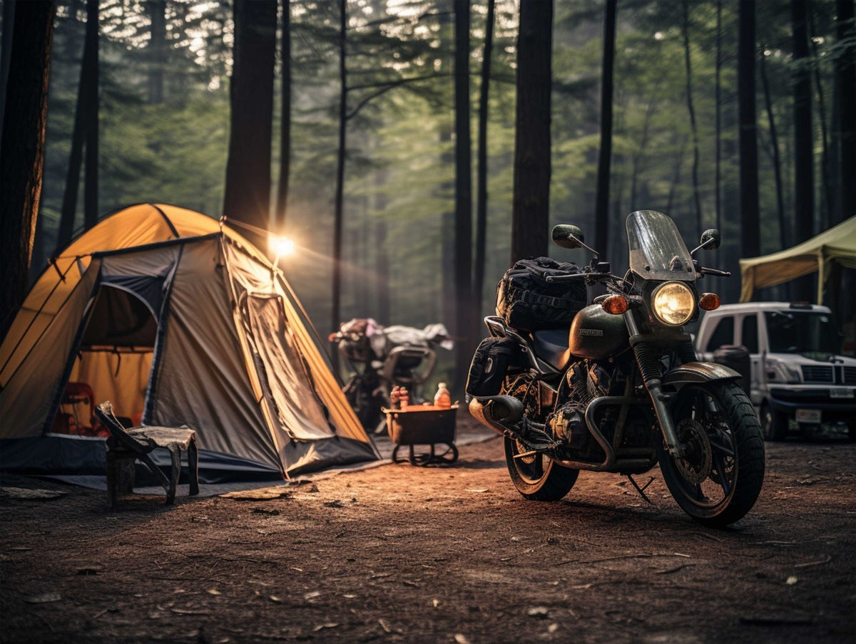 How to Plan the Perfect Motorcycle Camping Trip: From Route to Campsite — And Why Your Luggage Setup Makes or Breaks the Journey