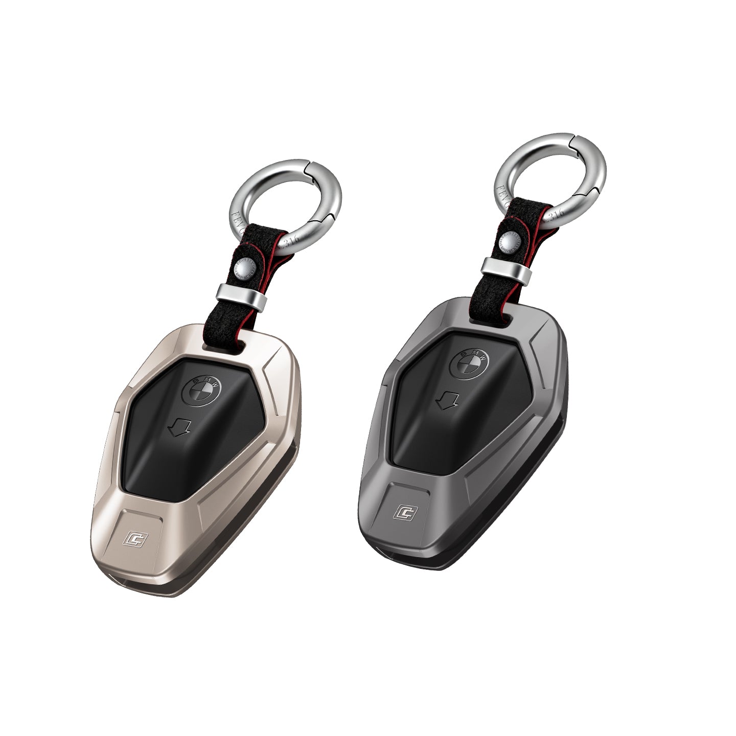 Aluminum Alloy Key Case For BMW 1300-Gift Box Set