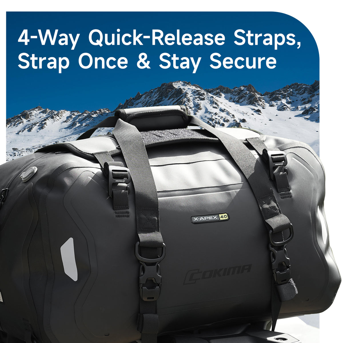 Multifunctional Waterproof Motorcycle Travel Bag
