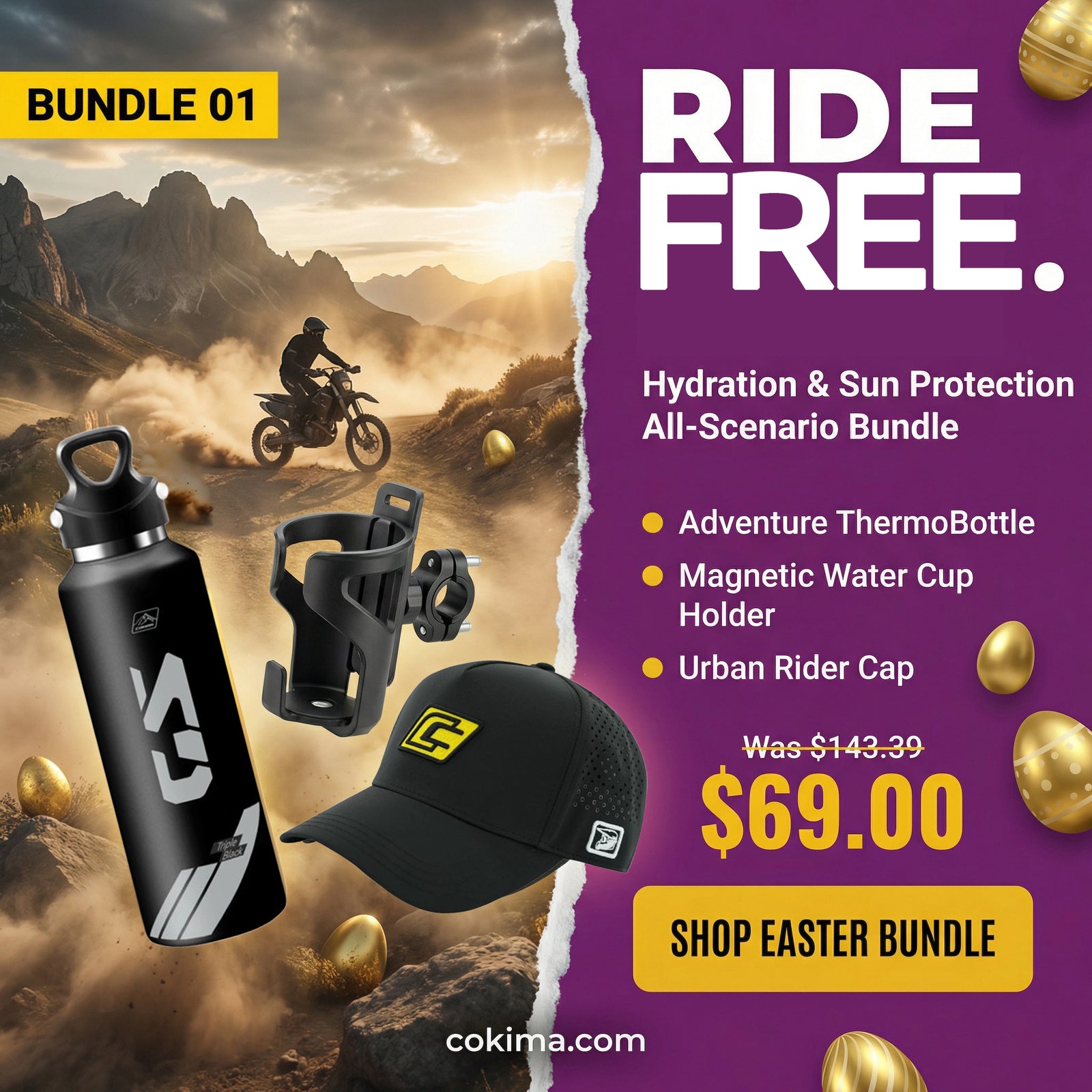 Hydration & Sun Protection All-Scenario Bundle